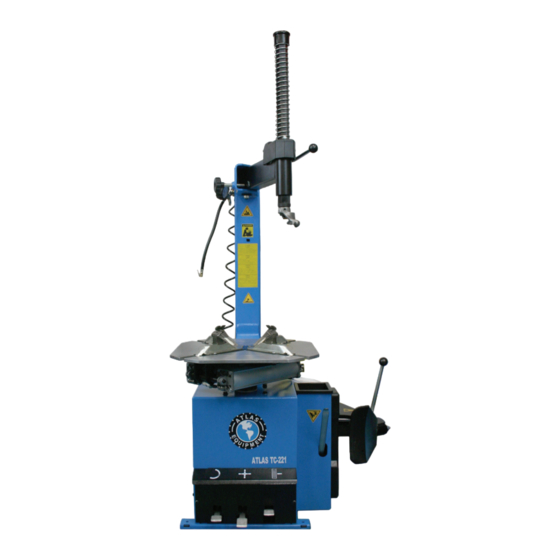Atlas Equipment Atlas TC221 Assembly Manual