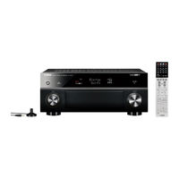 Yamaha RX-V1073 Easy Setup Manual