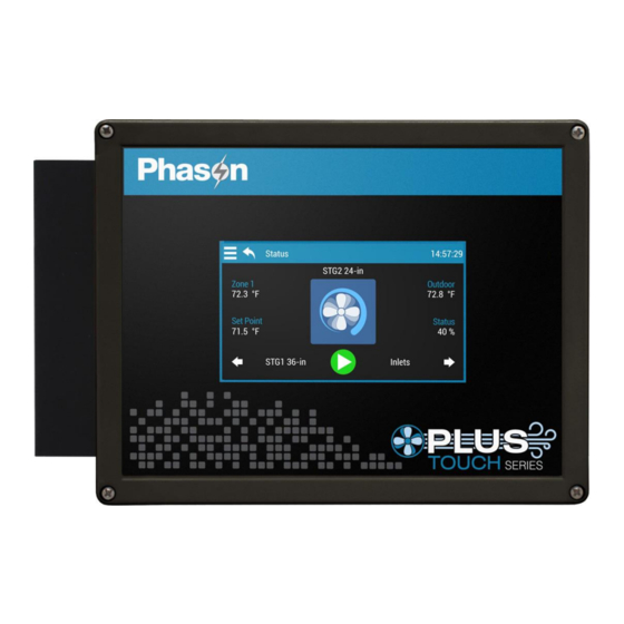 Phason Plus Touch Series Manual