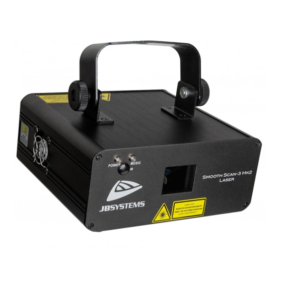 JB Systems Smooth Scan-3 MK2 Laser Operation Manual