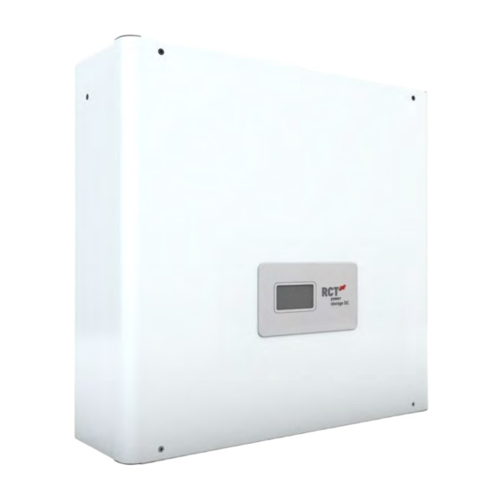 RCT Power Storage DC 10.0 Manual