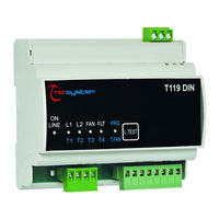 TECSYSTEM T119 DIN Instruction Manual