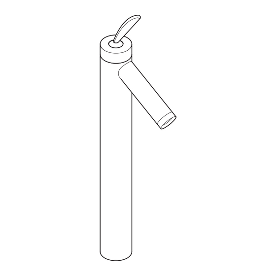 Hans Grohe AXOR Starck 10020 1 Series Installation Instructions / Warranty