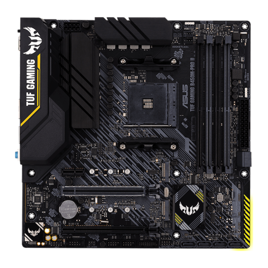 Asus TUF GAMING B450M-PRO II Manual