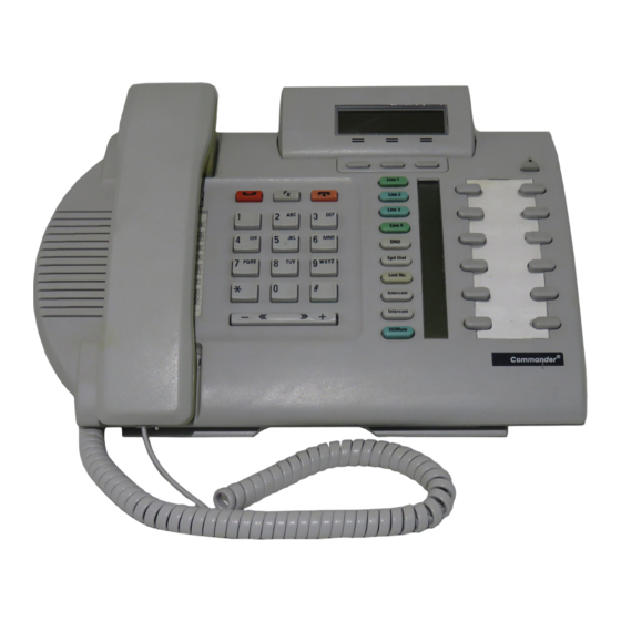 Nortel Commander M7310N User Manual