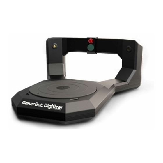 MakerBot Digitizer User Manual