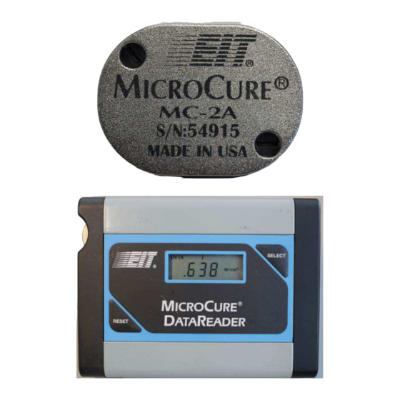 EIT MicroCure MC-2A User Manual