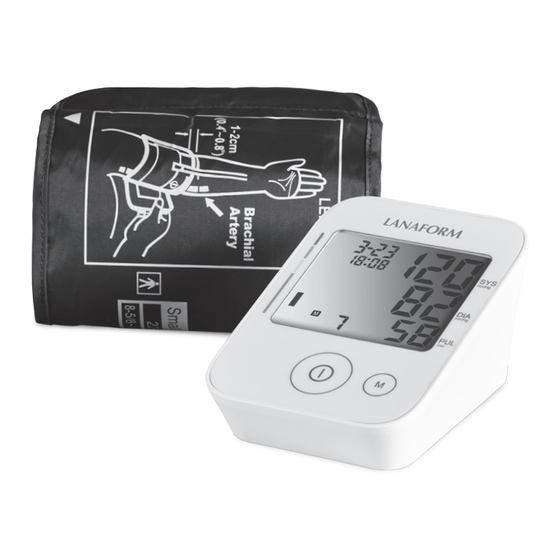 User Manuals: Lanaform ABPM-100 Blood Pressure Monitor