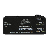 Suhr microMIDI Control User Manual
