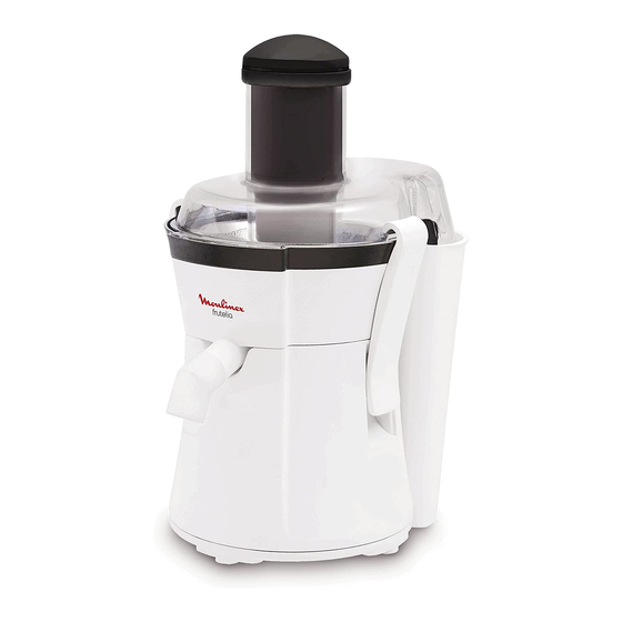 Moulinex FRUTELIA Manual