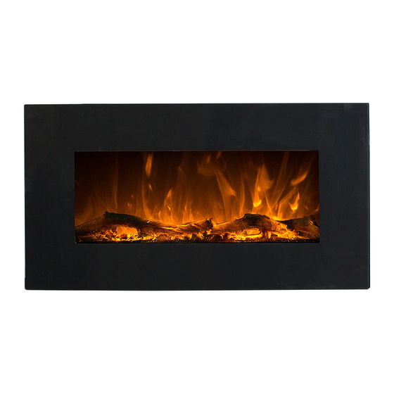 User Manuals: Glow Fire Neptun Electric Fireplace