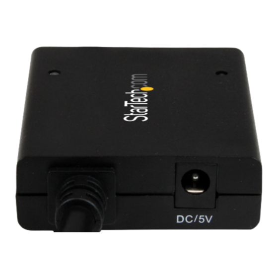 StarTech.com ST122HD4KU Instruction Manual