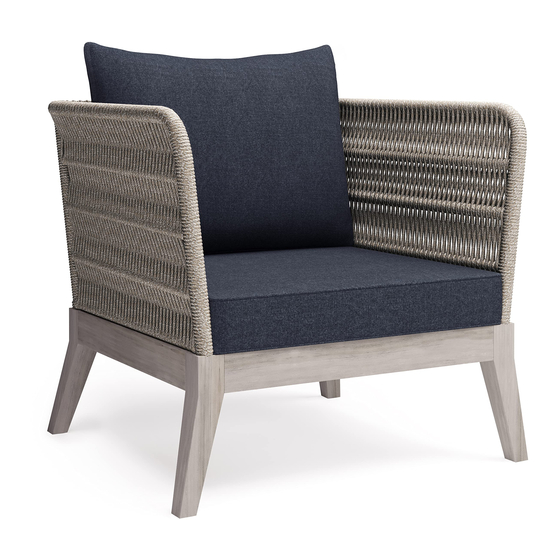 SIMPLIHOME Santiago Conversation Chair Manuals
