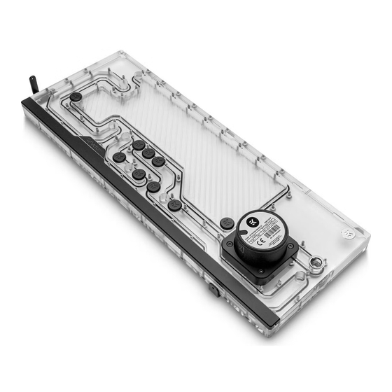 ekwb EK-Quantum Reflection2 Fractal XL D5 PWM D-RGB User Manual