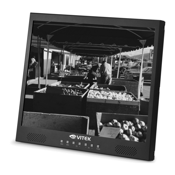Vitek VTM-LCD203P User Manual