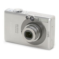 Canon DIGITAL IXUS 50 User Manual