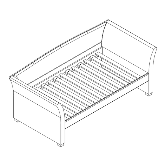 Emerald Home Furnishings GHST845-DB5-3A Assembly Instructions