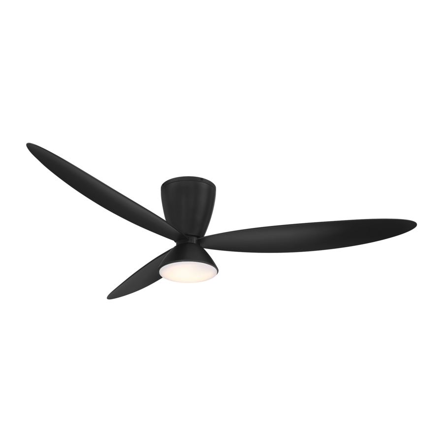minkaAire Hourglass F468L-CL Manual
