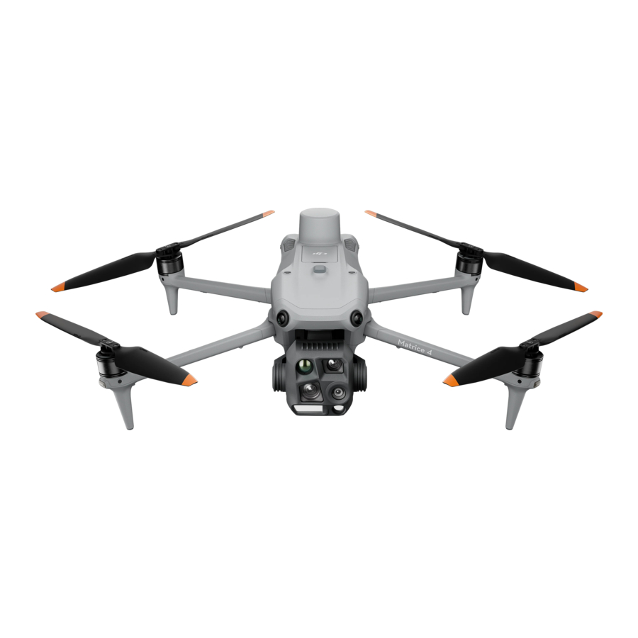 dji MATRICE 4 Series, MATRICE 4T / 4E Manual