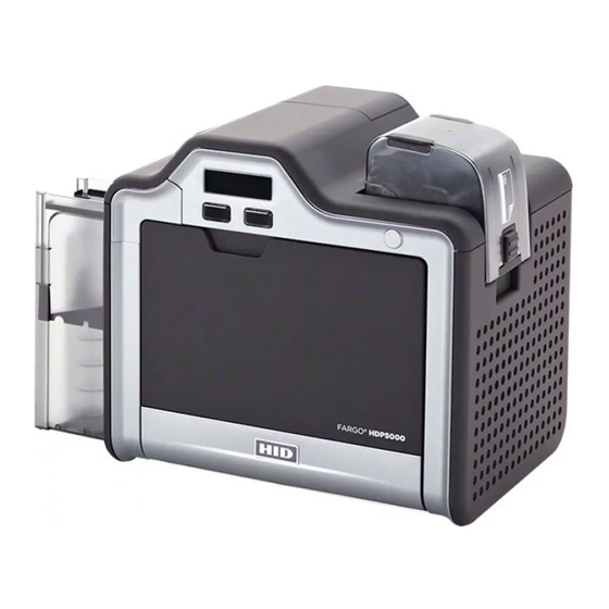 Fargo CUPS HDP5000 User Manual