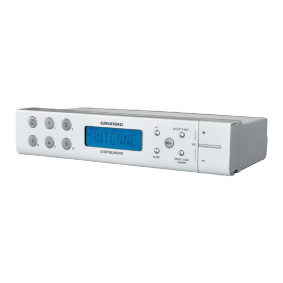 Grundig Sonoclock 691 DAB+ Manual