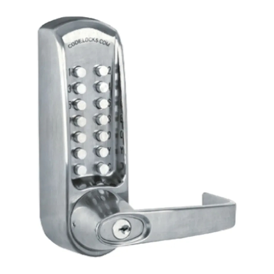 CodeLock  600 Manual
