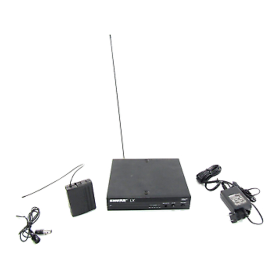 Shure Microphone User Manual