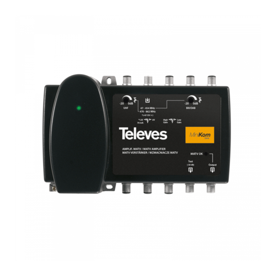 Televes 537302 User Manual