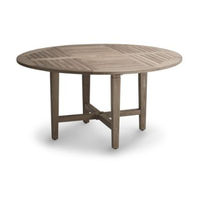 Frontgate CASSARA ROUND DINING TABLE 159589 NAT Manual