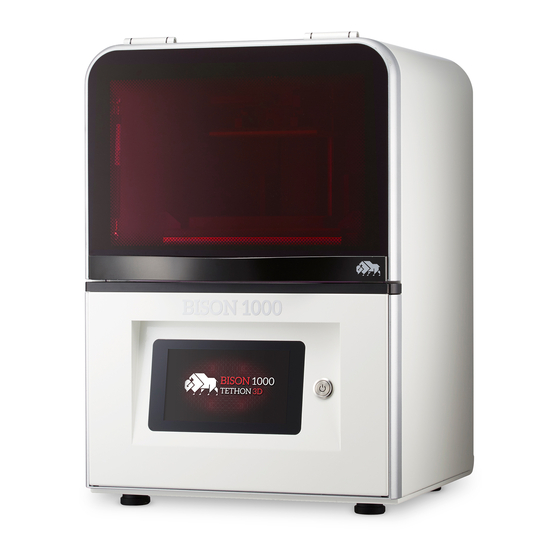 Tethon 3D Bison 1000 Manual