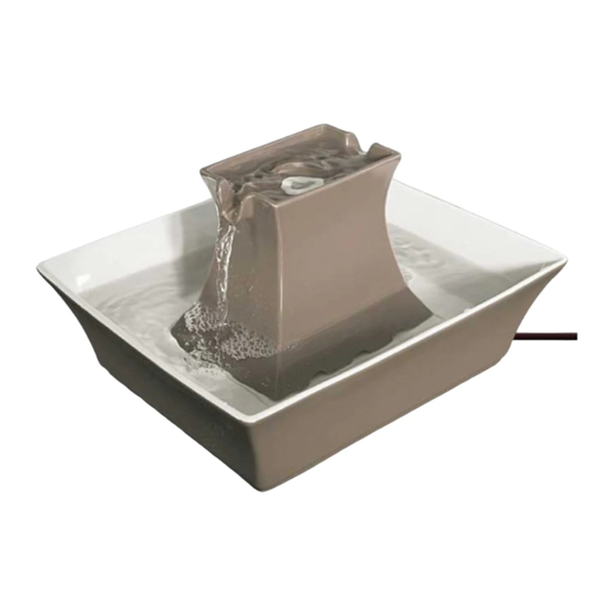 Petsafe Drinkwell PAGODA-TP-AU-17 Operating Manual