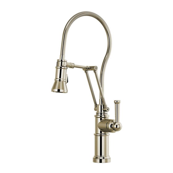 Brizo ARTESSO 64125LF Series Quick Start Manual