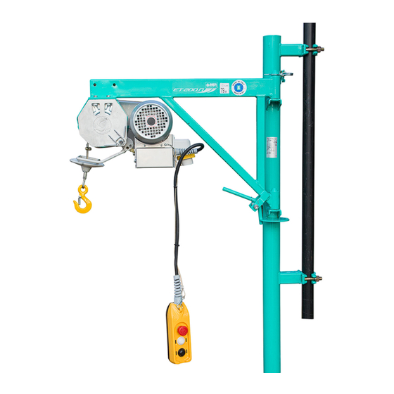 SLG ET 200 N Operating, Maintenance, Spare Parts Manual