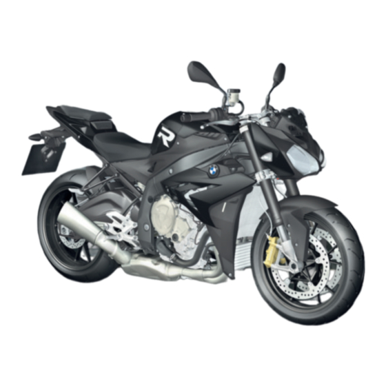 BMW Motorrad S 1000R Rider's Manual
