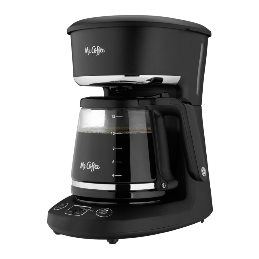Mr. Coffee BVMC-PC12BL2-NP PC12 Series - Coffee Maker Manual