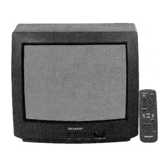 Sharp CJ13M10 Technical Service Data