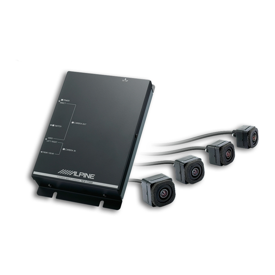 Alpine TOPVIEW HCE-C500 Owner's Manual