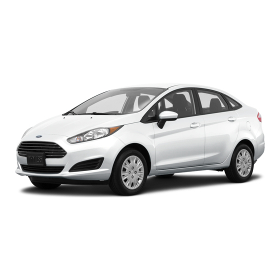 Ford 2016 FIESTA Owner's Manual