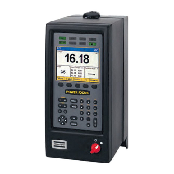 Atlas Copco Power Focus 4000 Graph Quick Manual