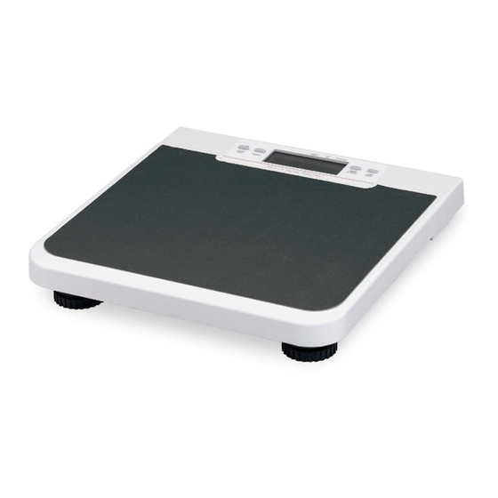 Charder MS6110 Double-sided Floor Scale Manuals