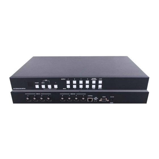 A-Neuvideo ANI-QUAD Instruction Manual