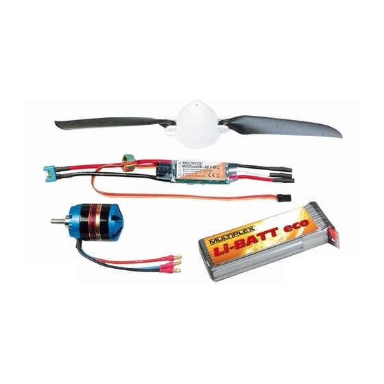 Multiplex Cularis S-BEC Operating Instructions Manual