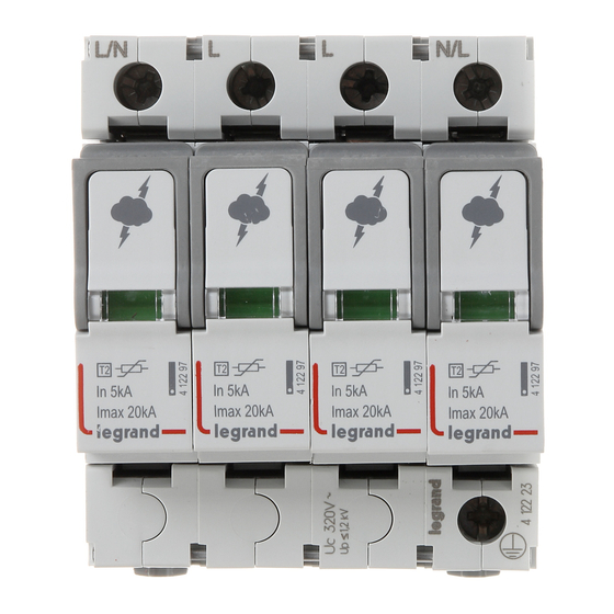 LEGRAND 4 122 20 Manual
