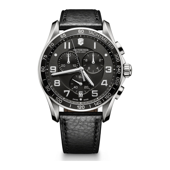 Victorinox ETA G10.212 Quick Manual