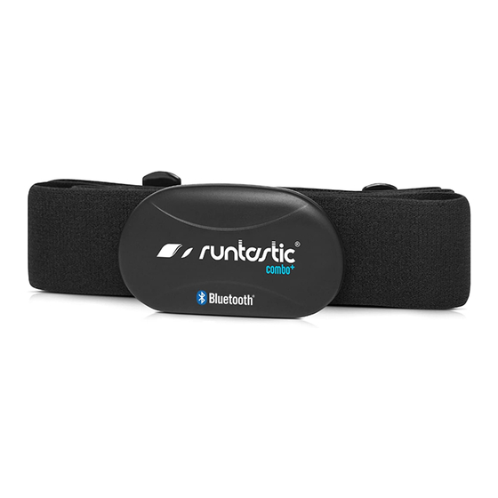 Runtastic RUNBT1 Operating Instructions Manual
