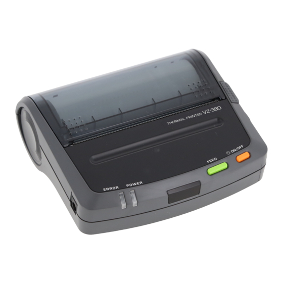 Kett VZ-380 Settings Manual