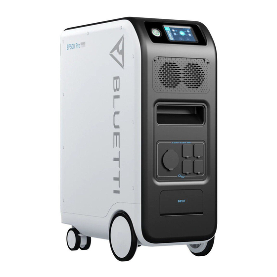Bluetti EP500 Pro How To Connect