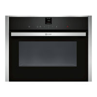 NEFF C17UR02 0 Series Instruction Manual