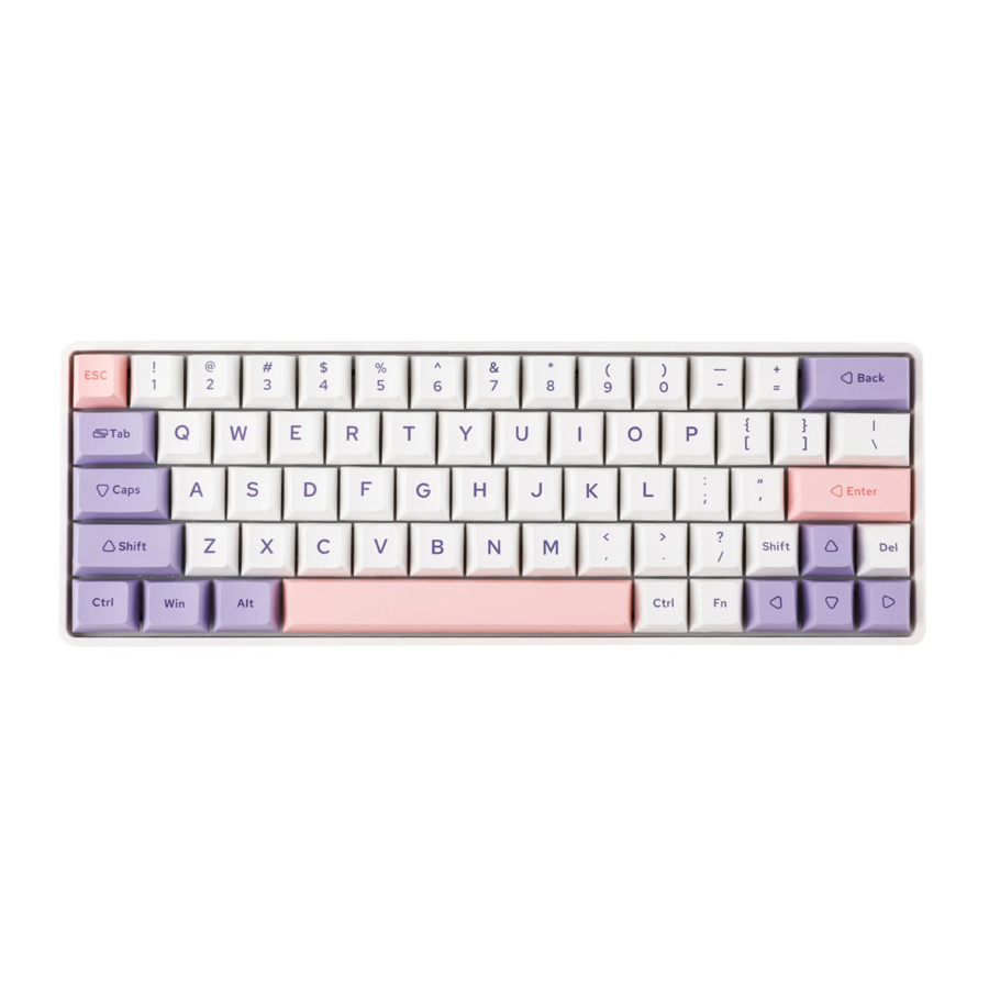 EPOMAKER EP64 - Triple-mode Hot-swappable Mechanical Keyboard Quick Manual
