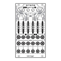Behringer STEPS Quick Start Manual